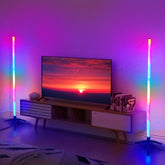 LED Illusion Lamp with RGB & Warm White, Adjustable Mood Light for Gaming, Home & Bedroom, 1/2/4pcs