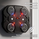 Smart Music Boxing Trainer with Rhythm Lights, USB Rechargeable Reaction Target for Home Workouts