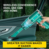 BELIBUY Portable Cordless Handheld Vacuum Cleaner – Wireless, USB Rechargeable, Compact Home & Car Cleaning