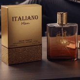 ITALIANO MAN Premium EDT Men’s Perfume Spray 100ml – Sophisticated Saffron & Amber Fragrance