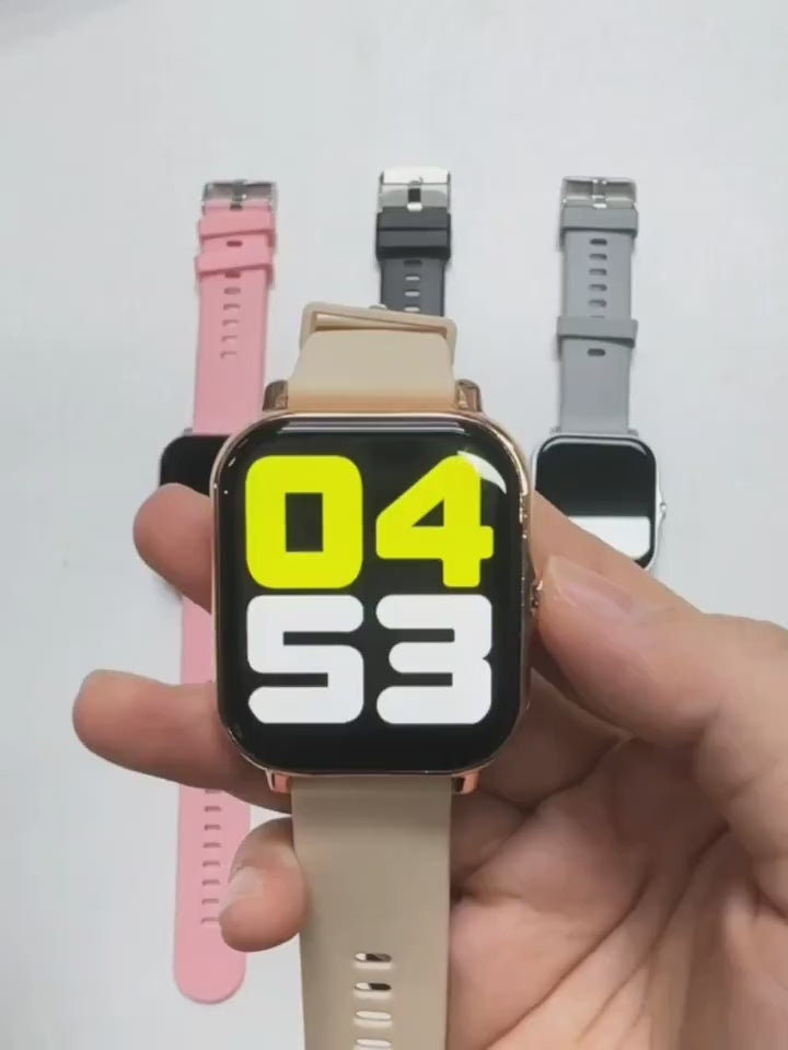 2025 Smart Watch – Full Touch Wireless Calling Fitness Tracker, Compatible with Android & iOS, Men & Women