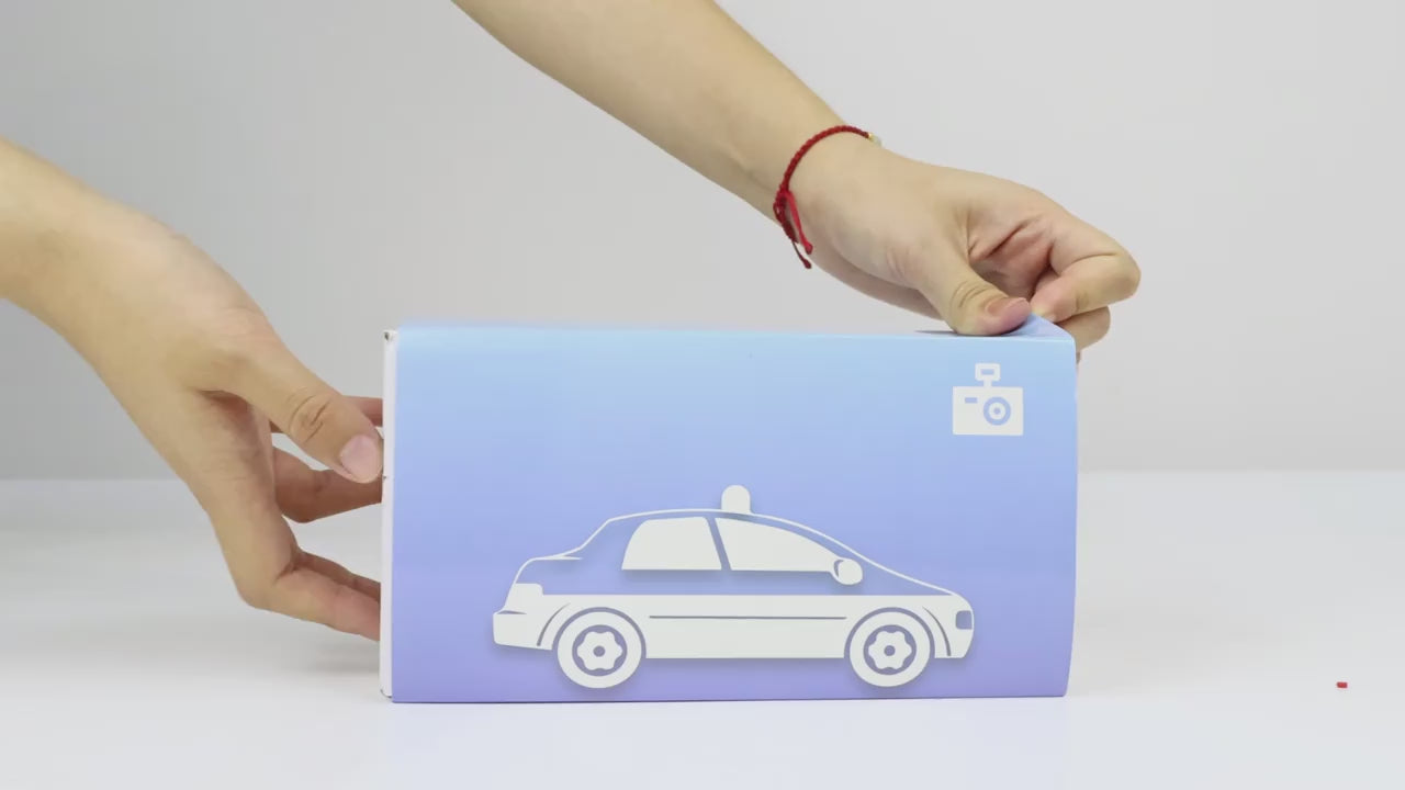 Rimoody 3.16" 1080P Quad Camera Dash Cam with Motion Detection, Loop Recording & Reverse Assist